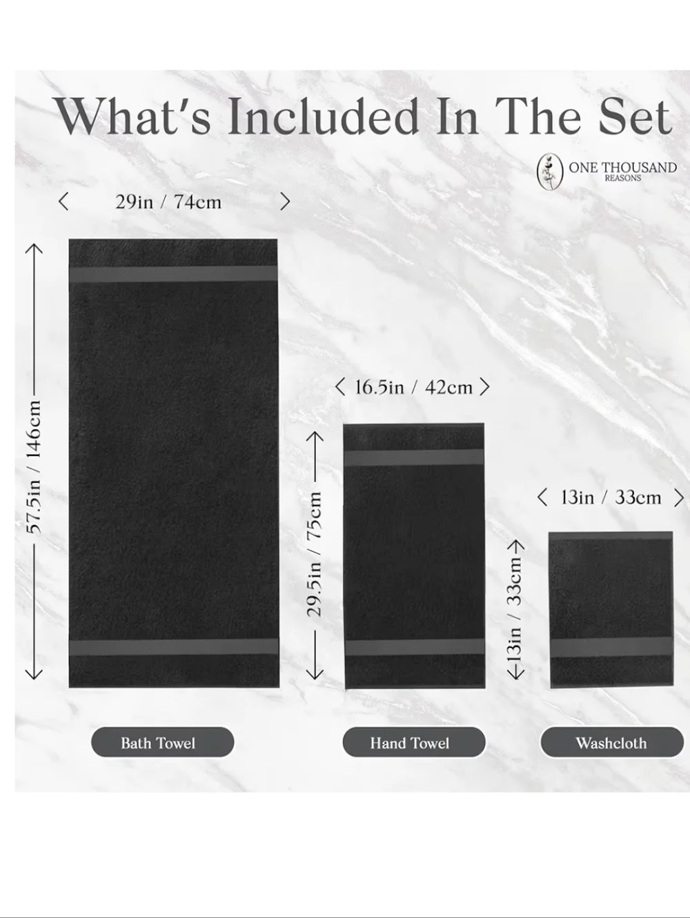 6-Pieces Premium Towel Set